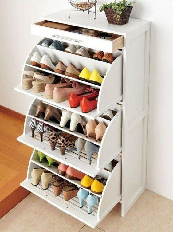 A Cute Cabinet - Shoe Storage Spaces for Small Closets