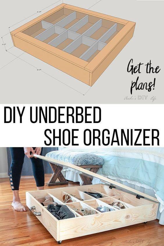A Shoe Organizer - Shoe Storage Spaces for Small Closets