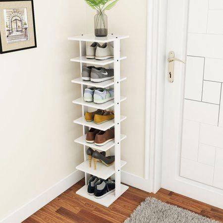 A Tower of Shoes - Shoe Storage Spaces for Small Closets