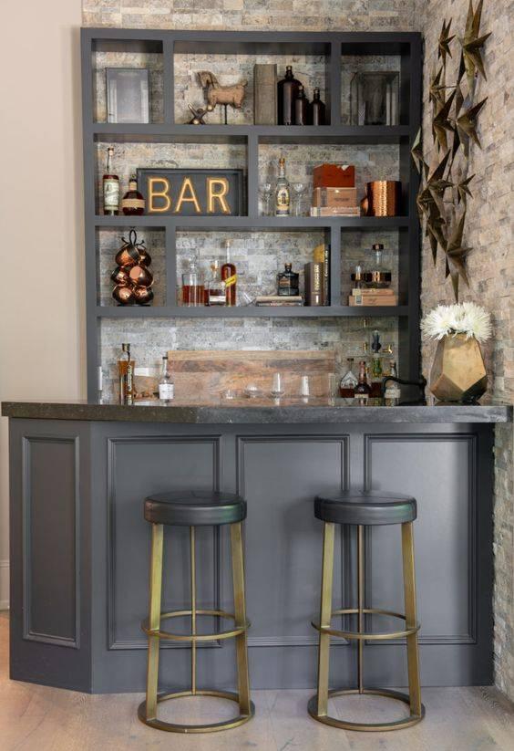 20 MODERN HOME BAR IDEAS Living Room Bar Ideas Founterior