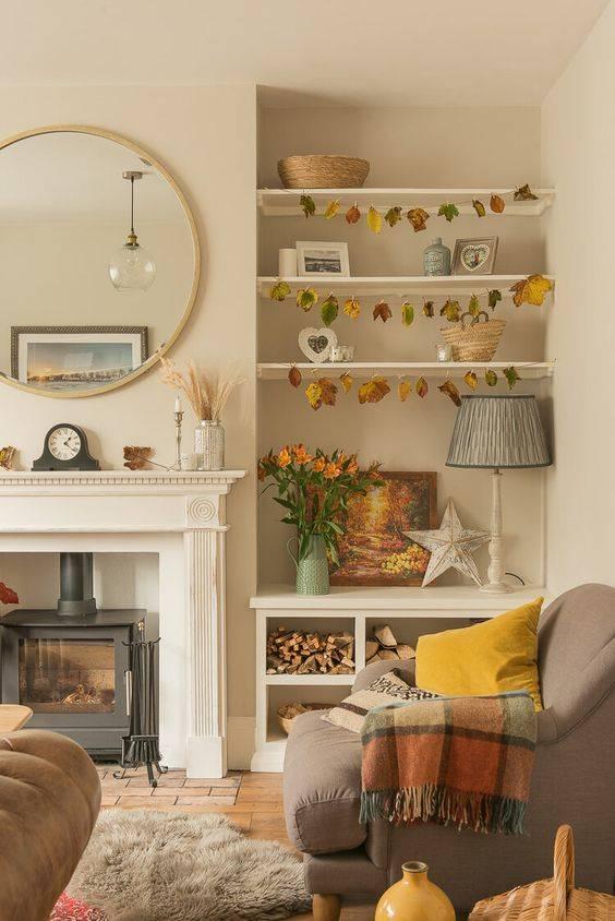 25 FALL LIVING ROOM DECOR IDEAS - Autumn Living Room Decor | Founterior