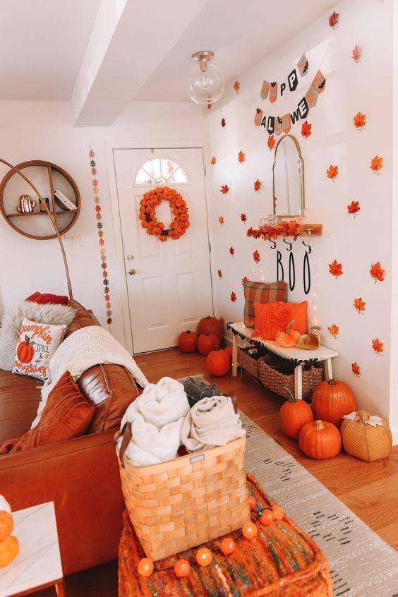 25 FALL LIVING ROOM DECOR IDEAS - Autumn Living Room Decor | Founterior