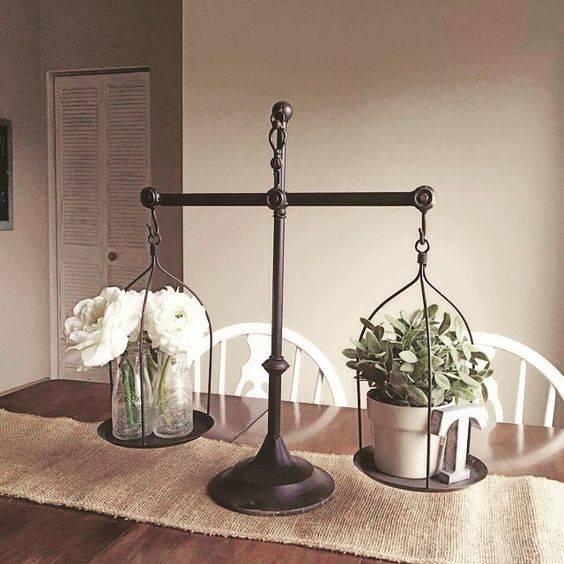 Balancing It Out - Dining Room Table Decor Ideas