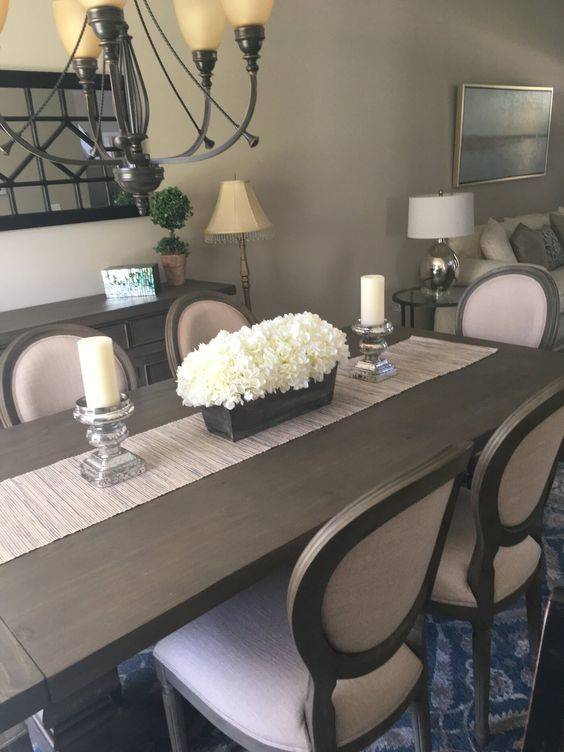 20 SIMPLE DINING TABLE CENTREPIECE IDEAS - Dining Room Table Decor