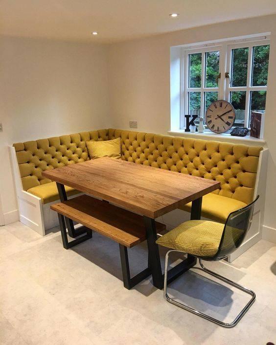 Saving Some Space - With a Banquette Seating