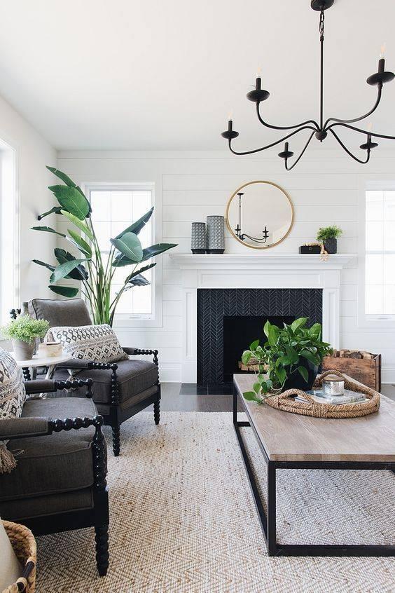 A Black Chandelier - Modern Chandeliers for Living Room