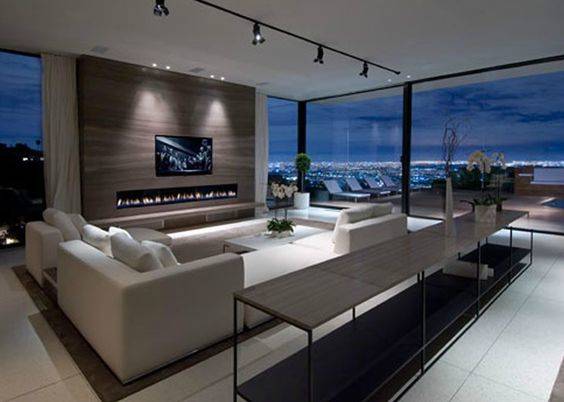 A Set of Spotlights - Modern Living Room Lighting