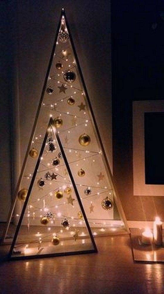 Creating Triangular Frames - Wall Hanging Christmas Tree
